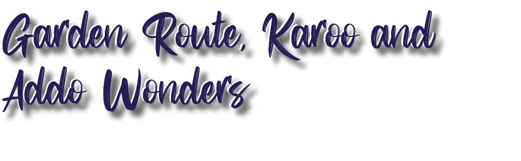 Garden Route, Karoo and Addo Wonders,Garden Route, Karoo and Addo Wonder