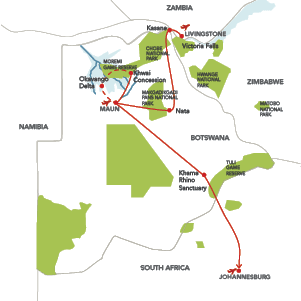 A map of Africa with a red line going through it. Description generated by AI