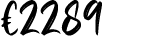 €2289