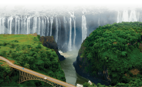 Victoria Falls Bridge in Zambia/Zimbabwe