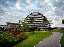 Kigali Convention Center in Rwanda
