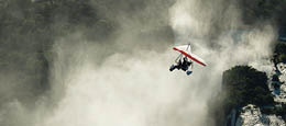 A wing mounted camera takes superb photographs during your flight leaving you free to embrace every minute of your spectacular flight