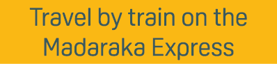 Travel by train on the Madaraka Express