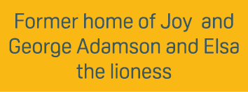Former home of Joy and George Adamson and Elsa the lioness