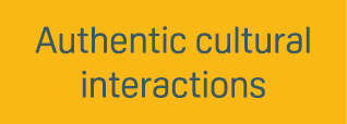 Authentic cultural interactions