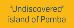 ‘Undiscovered’ island of Pemba
