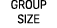 GROUP SIZE