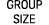 GROUP SIZE