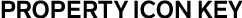 PROPERTY ICON KEY