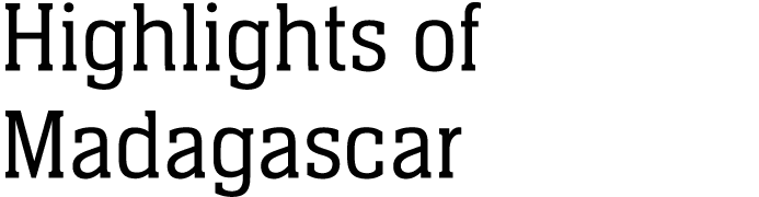 Highlights of Madagascar