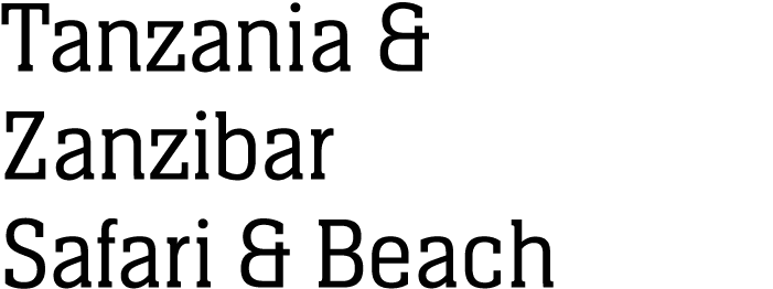 Tanzania & Zanzibar Safari & Beach