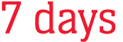 7 days