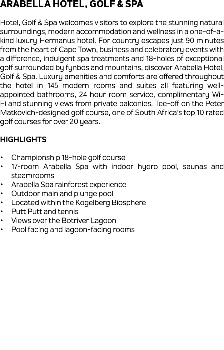 Arabella Hotel, Golf & Spa Hotel, Golf & Spa welcomes visitors to explore the stunning natural surroundings, modern a...