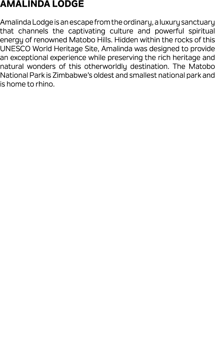 Amalinda Lodge Amalinda Lodge is an escape from the ordinary, a luxury sanctuary that channels the captivating cultur...