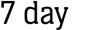 7 day