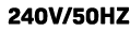 240V/50HZ 