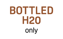 Bottled H20 only