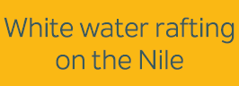 White water rafting on the Nile