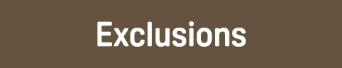 Exclusions