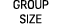 GROUP SIZE