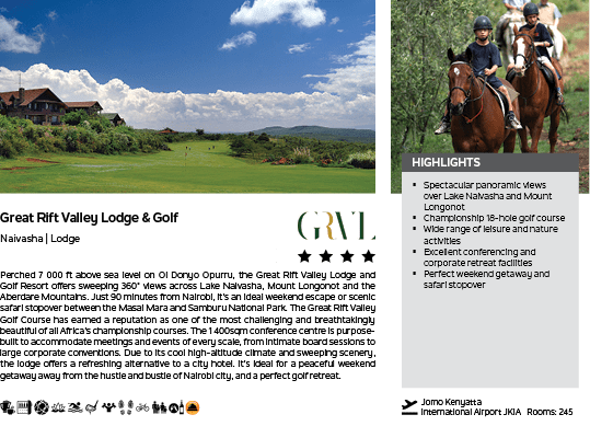 A flyer for a golf course with a picture of a horse and rider on it. Description generated by AI
