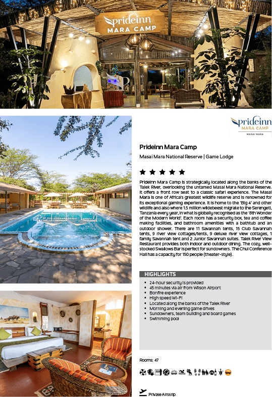 A brochure for a resort with a swimming pool and a jungle setting. Description generated by AI