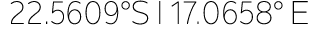 22.5609°S I 17.0658° E