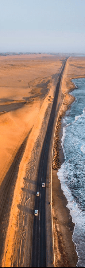 Sandwich Harbour sunset, Namibia
