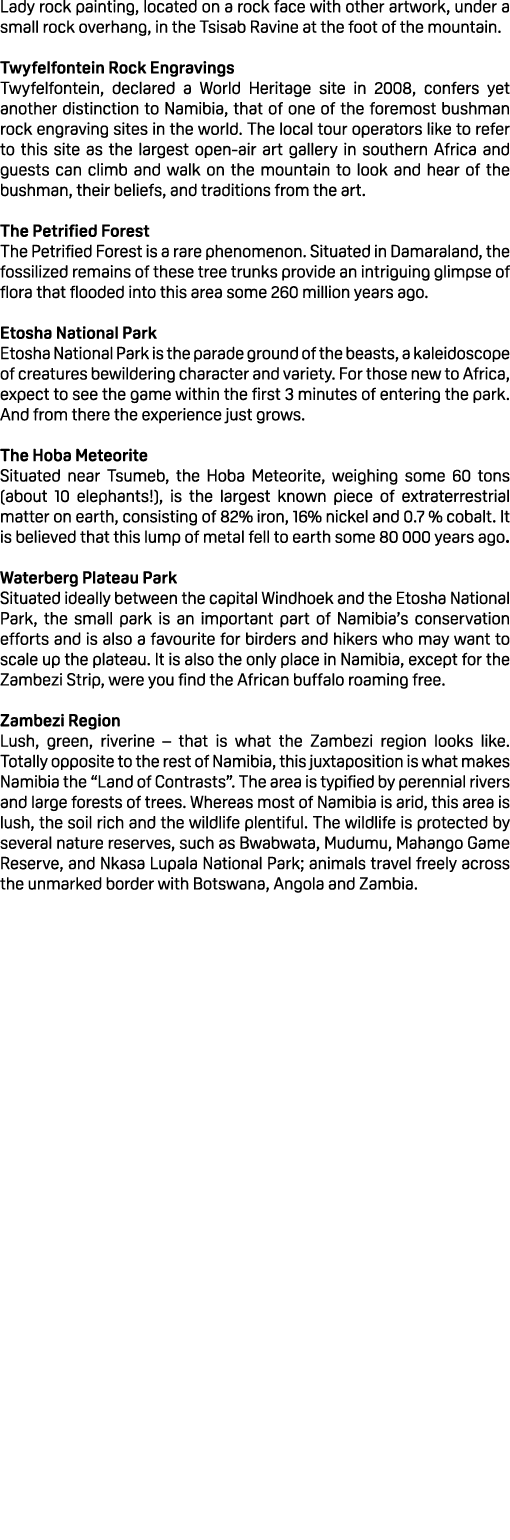 Lady rock painting, located on a rock face with other artwork, under a small rock overhang, in the Tsisab Ravine at t...