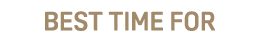 Best time for