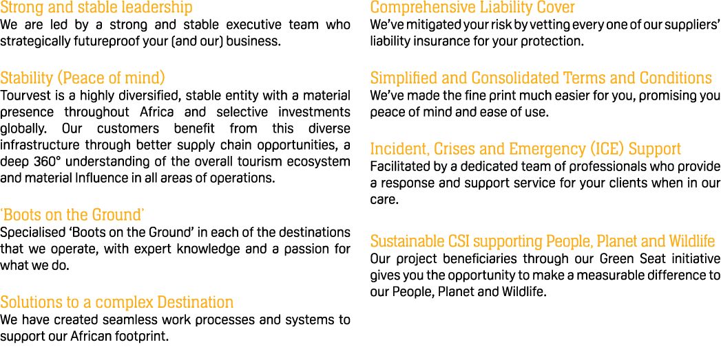 Strong and stable leadership We are led by a strong and stable executive team who strategically futureproof your (and...