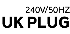 240V/50HZ UK plug