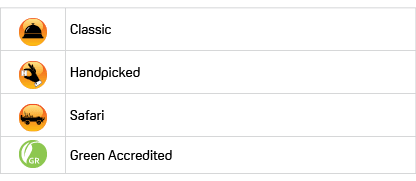 ￼,Classic,￼,Handpicked,￼,Safari,k,Green Accredited