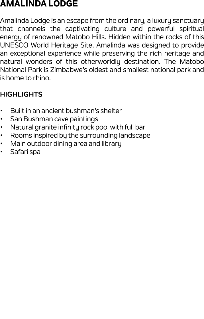 Amalinda Lodge Amalinda Lodge is an escape from the ordinary, a luxury sanctuary that channels the captivating cultur...