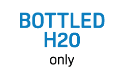 Bottled H20 only