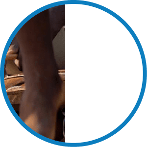 People dancing to traditional cultural heritage Mozambican wood xylophone like instrument known as timbila or mbila played with rubber drum sticks