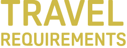 Travel requirements