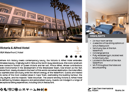 A hotel advertisement with a picture of a building and a car. Description generated by AI