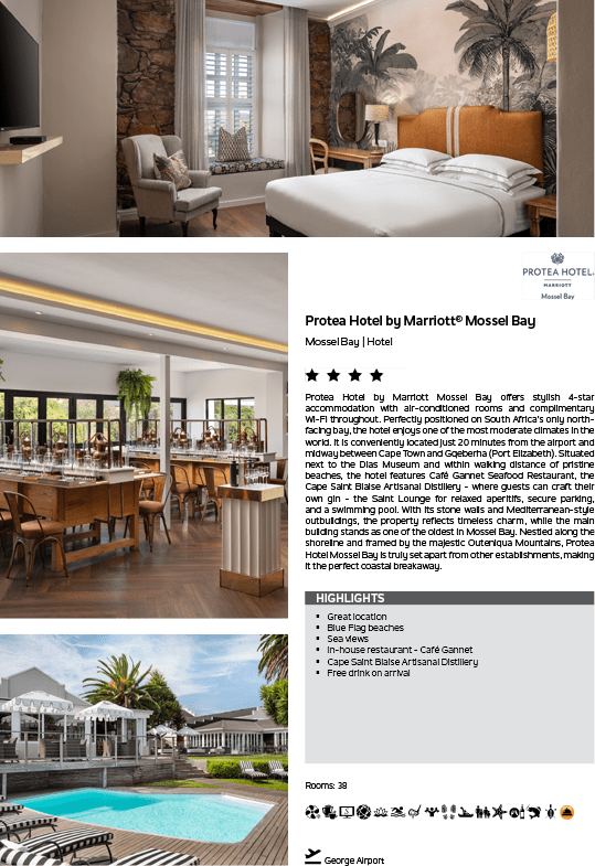 A hotel room with a bed and a chair. Description generated by AI