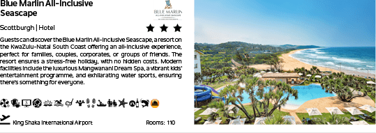 A picture of a beach with a hotel and a blue ocean. Description generated by AI