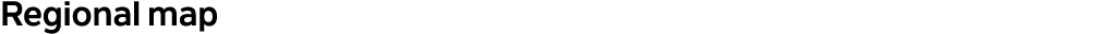Regional map