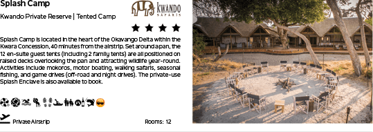 A picture of a camp with a description of the camp. Description generated by AI