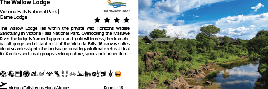 A picture of a lodge with a river in the foreground. Description generated by AI