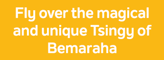 Fly over the magical and unique Tsingy of Bemaraha