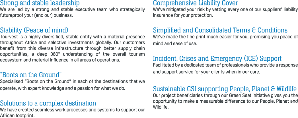 Strong and stable leadership We are led by a strong and stable executive team who strategically futureproof your (and...