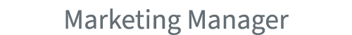 Marketing Manager