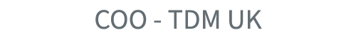 COO TDM UK