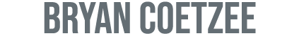 bryan coetzee