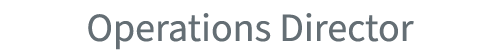 Operations Director